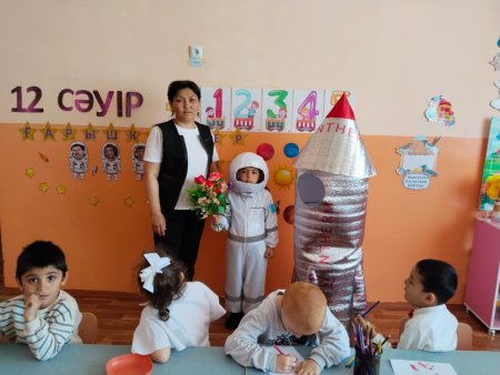 Тақырыптық ұйымдастырылған іс - әрекет: "Ғарыш әлемі"