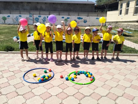 "Күн, ауа және су - біздің достарымыз" атты ойын - сауық
